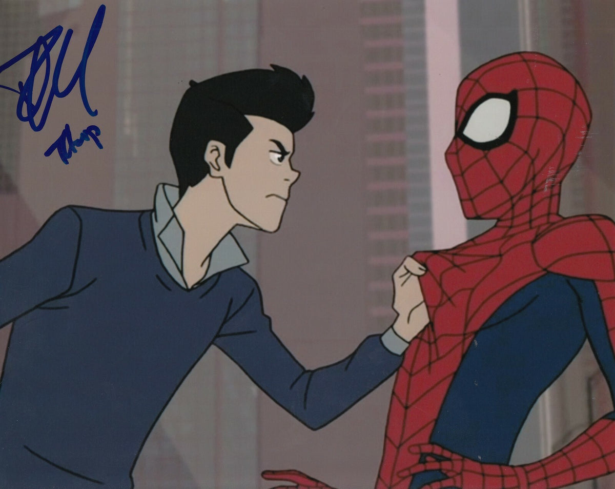 ROBBIE DAYMOND signed (SPIDER-MAN) TV show *PETER PARKER* 8X10 photo W/COA #3