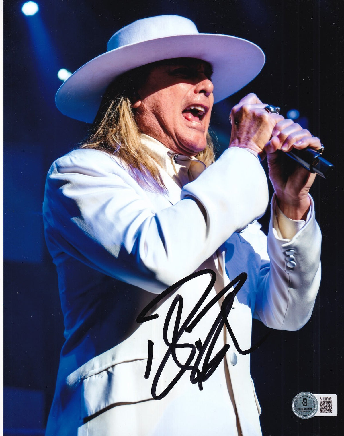 ROBIN ZANDER signed (CHEAP TRICK) Music singer 8X10 photo BECKETT BAS BU18999