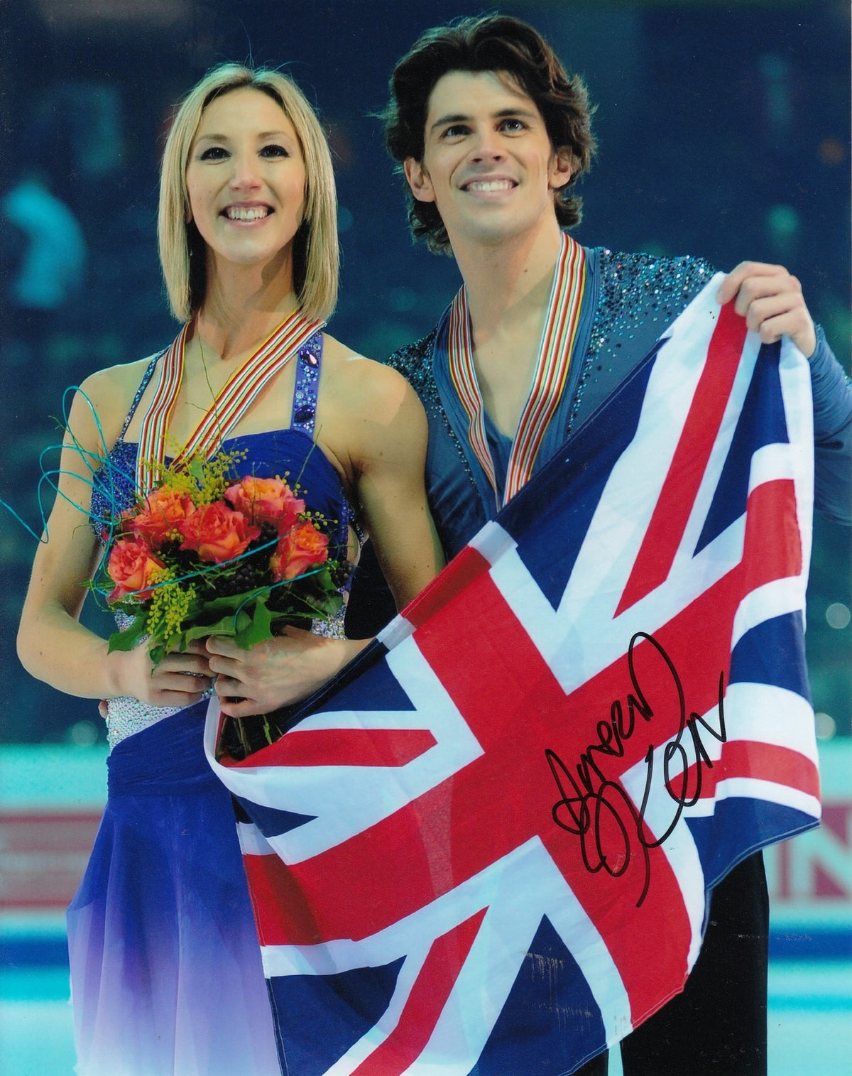 SINEAD KERR signed (USA OLYMPIC FIGURE SKATING) 8X10 photo *OLYMPICS* W/COA #2