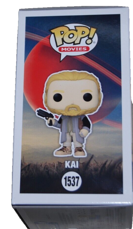 CHARLIE HUNNAM signed (REBEL MOON) Kai Funko pop #1537 BECKETT BAS BR25981
