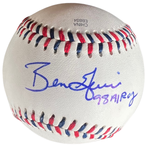BEN GRIEVE signed (OAKLAND ATHLETICS) Atlantic League baseball BECKETT AC93192