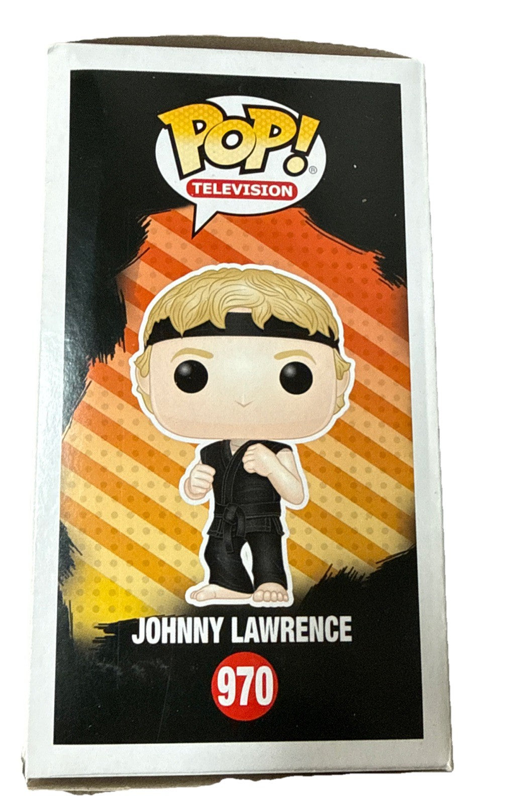 WILLIAM ZABKA signed (COBRA KAI) Johnny Lawrence Funko Pop #970 BECKETT 4W124567