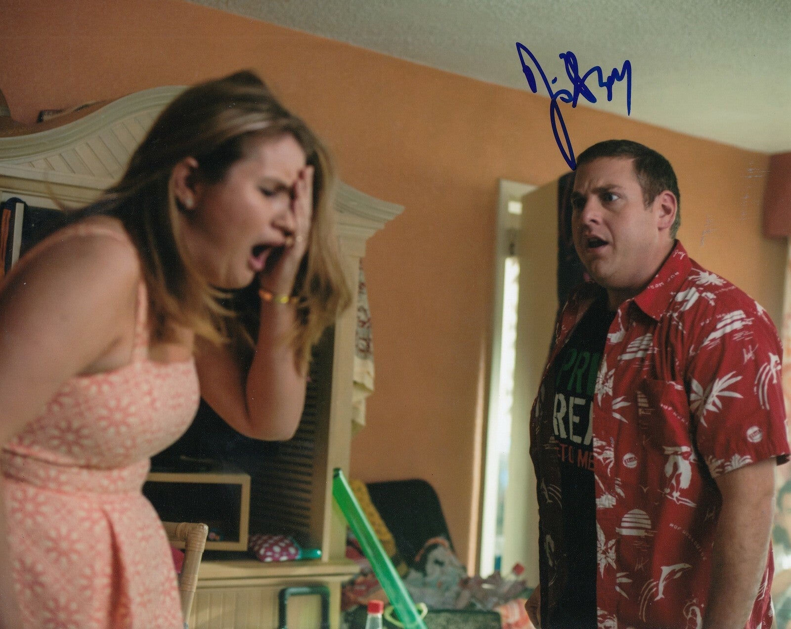 JILLIAN BELL signed (22 JUMP STREET) 8X10 photo *Mercedes* PROOF W/COA