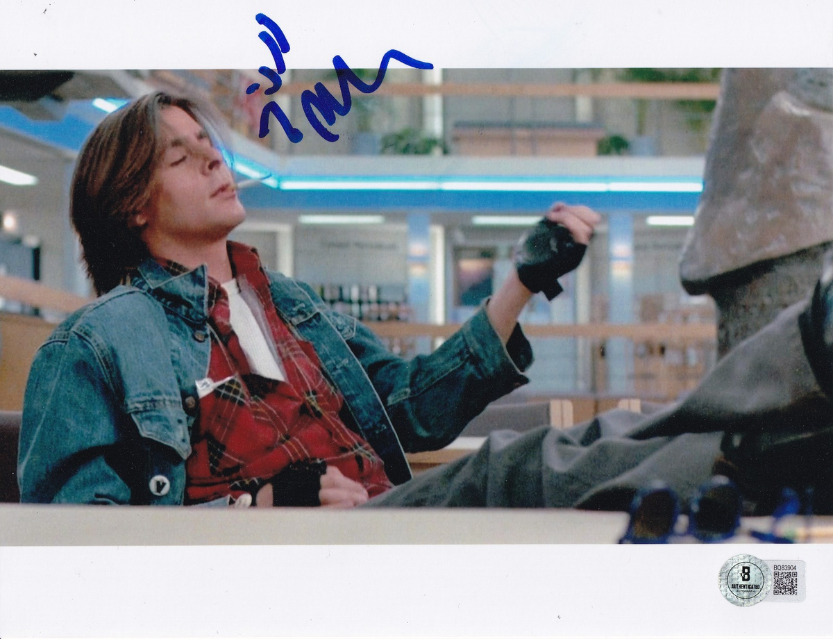 JUDD NELSON signed (BREAKFAST CLUB) John Bender 8X10 photo BECKETT BAS BQ83904