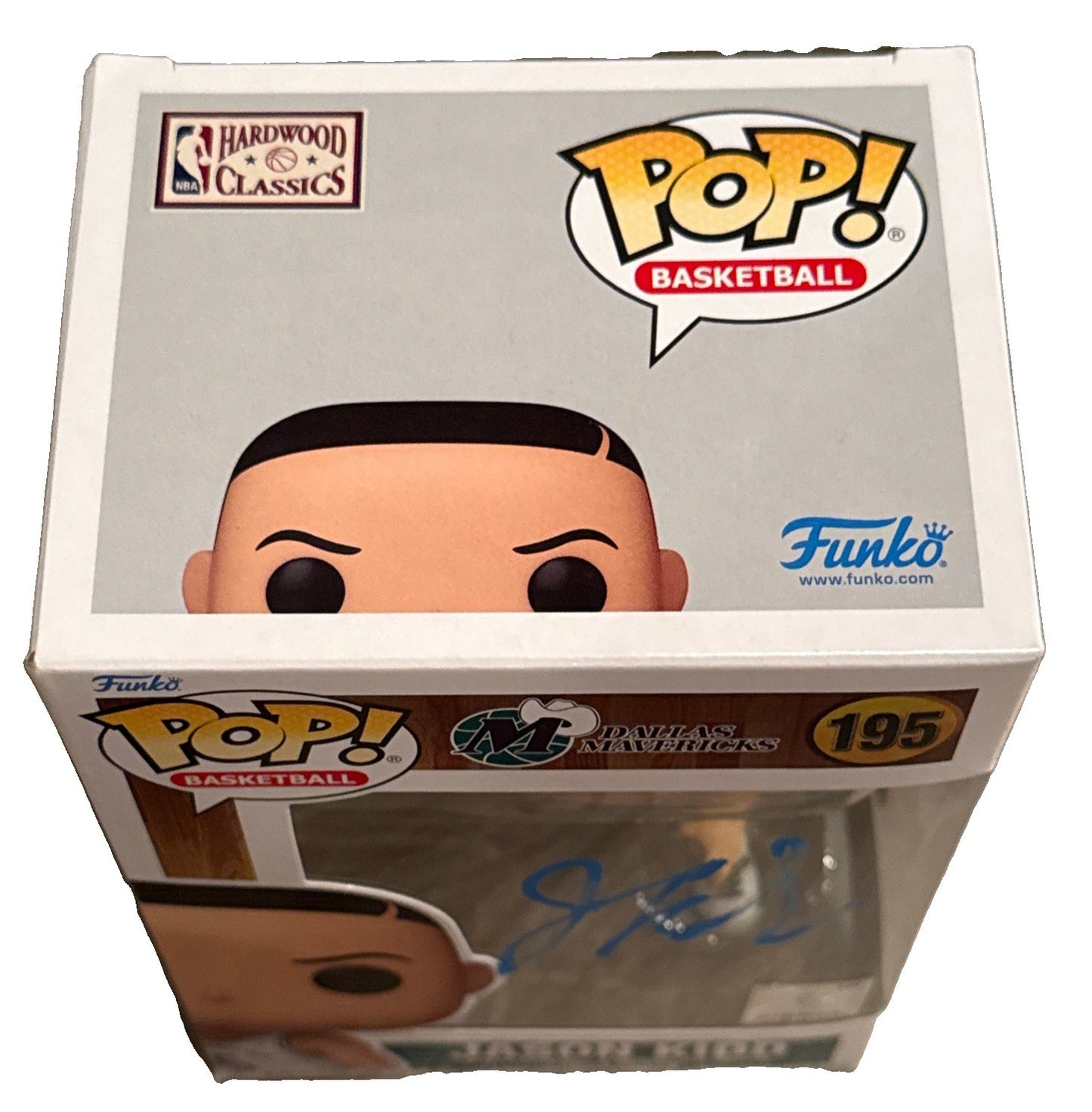 JASON KIDD signed (DALLAS MAVERICKS) Basketball Funko Pop #195 BECKETT BW54421