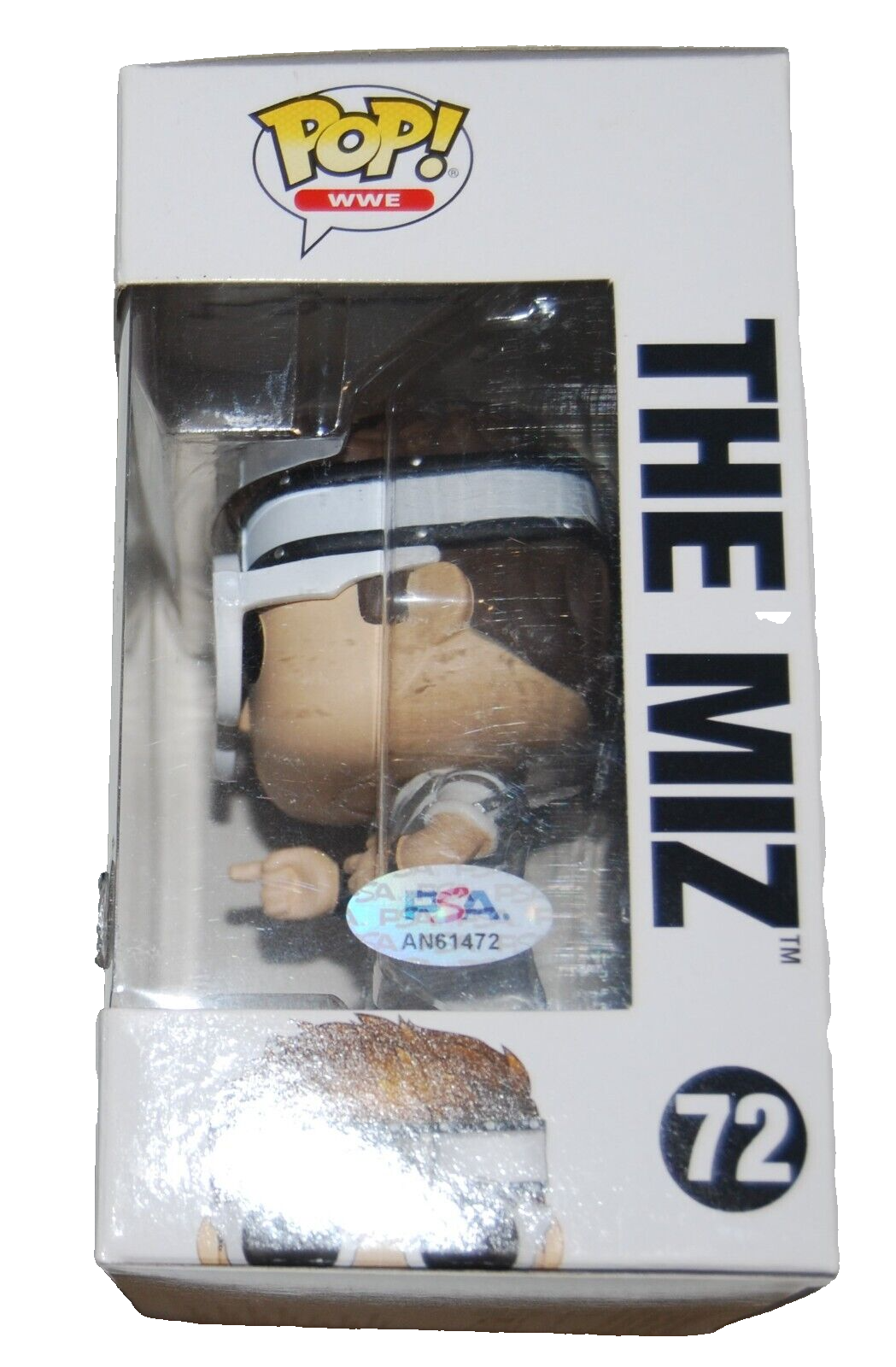 THE MIZ signed (WRESTLING) autographed WWE #72 Funko Pop PSA/DNA AN61472