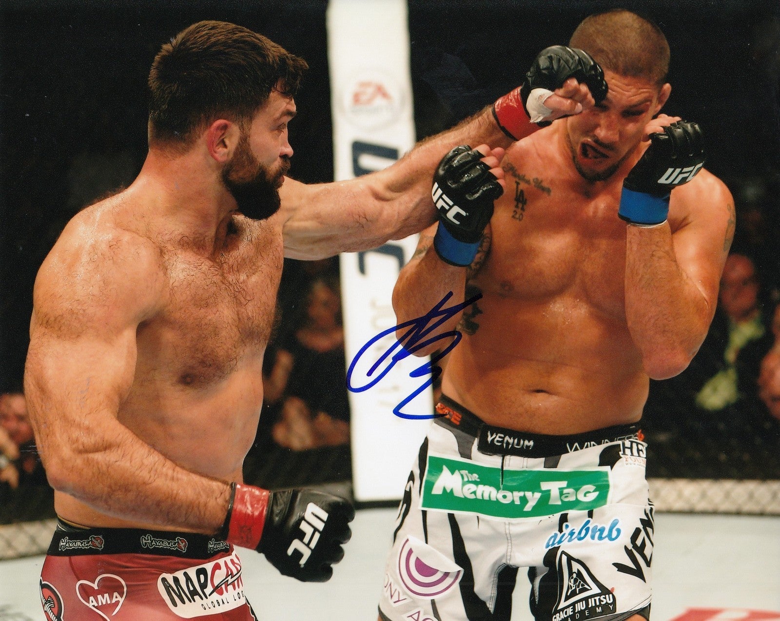 ANDREI "THE PITBULL" ARLOVSKI signed (UFC) MMA FIGHTING 8X10 photo W/COA #1
