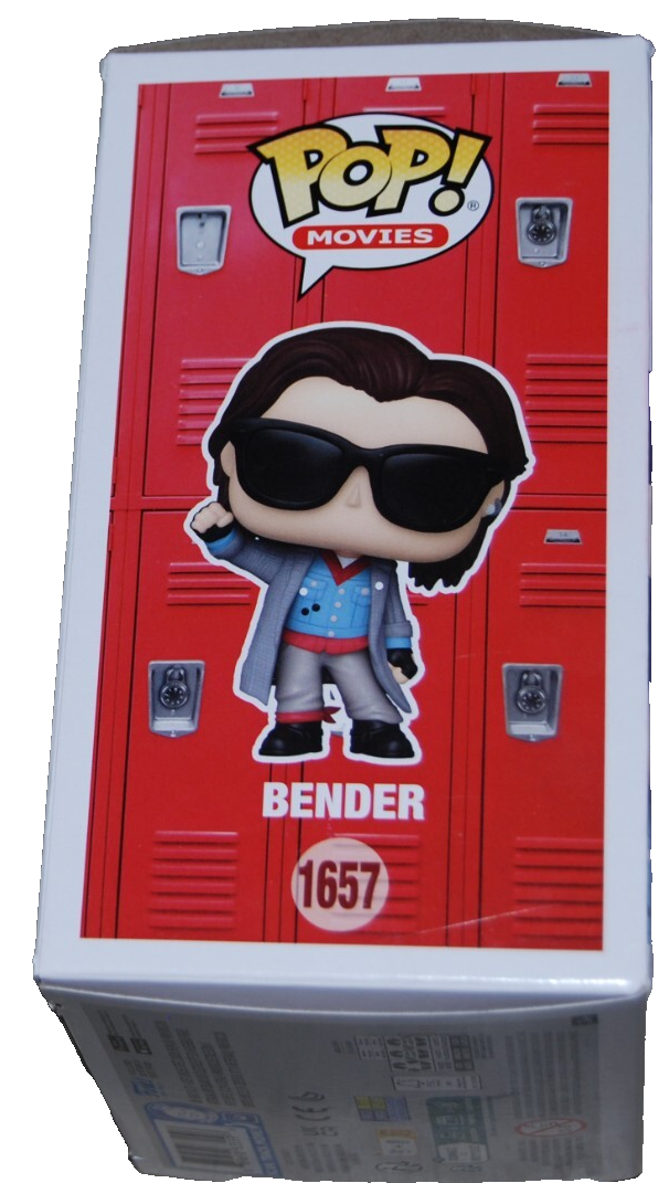 JUDD NELSON signed (THE BREAKFAST CLUB) Bender Funko pop #1657 BECKETT BS38075