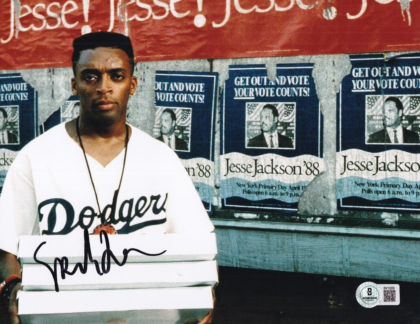 SPIKE LEE signed (DO THE RIGHT THING) movie 8X10 photo BECKETT BAS BV13260
