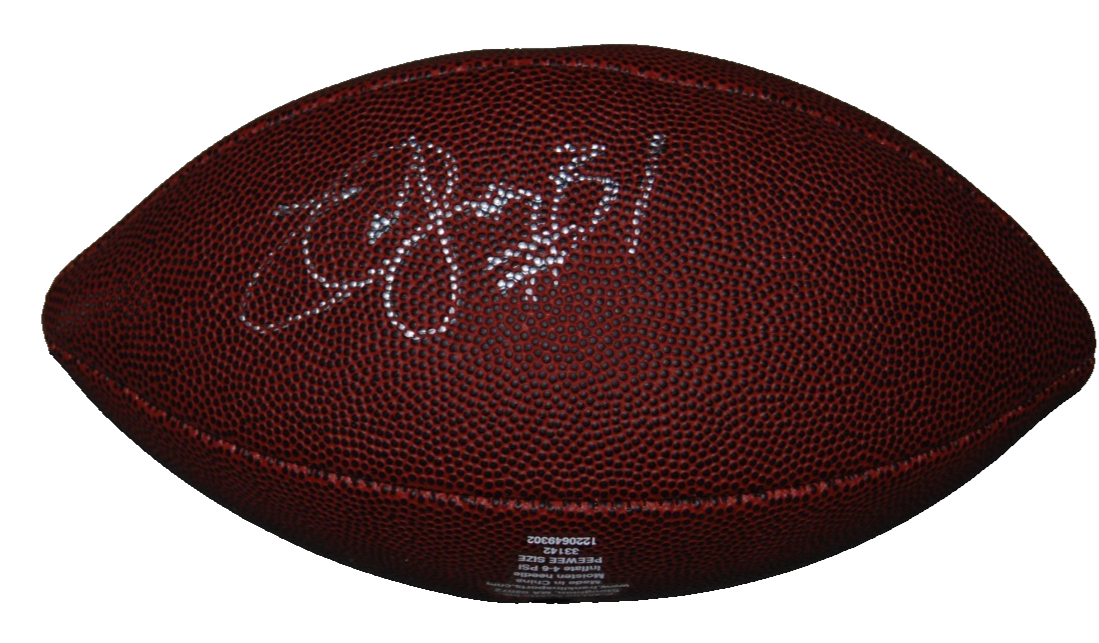 NATHAN VASHER signed (CHICAGO BEARS) mini franklin football PSA/DNA 3T74882