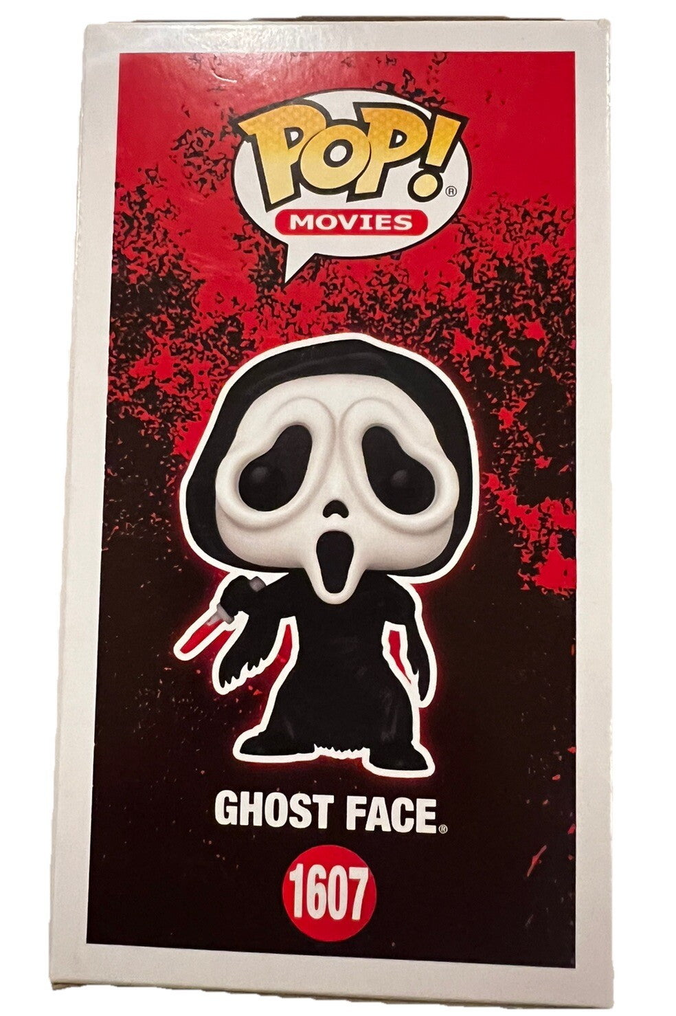 Skeet Ulrich signed (SCREAM) Ghost face #1607 Funko Pop BECKETT BAS BP09694