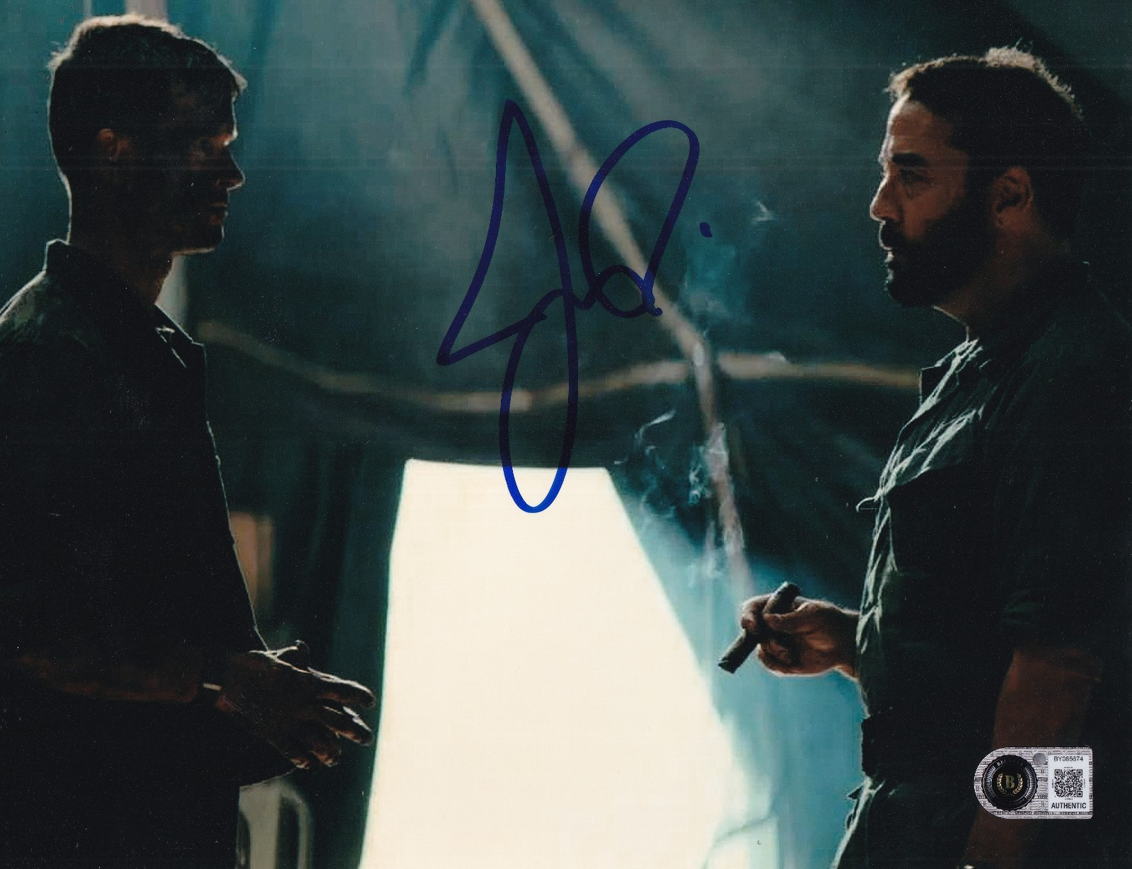 JEREMY PIVEN signed (PRIMITIVE WAR) Movie 8X10 photo BECKETT BAS BY085674