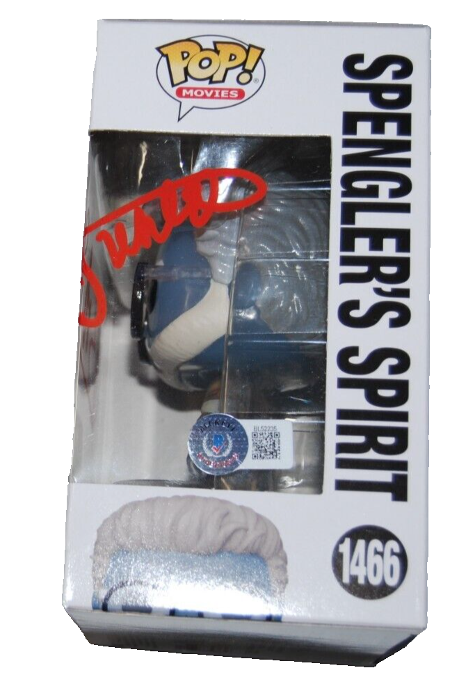 BOB GUNTON signed (GHOSTBUSTERS) #1466 Spengler Funko Pop BECKETT BAS BL52235