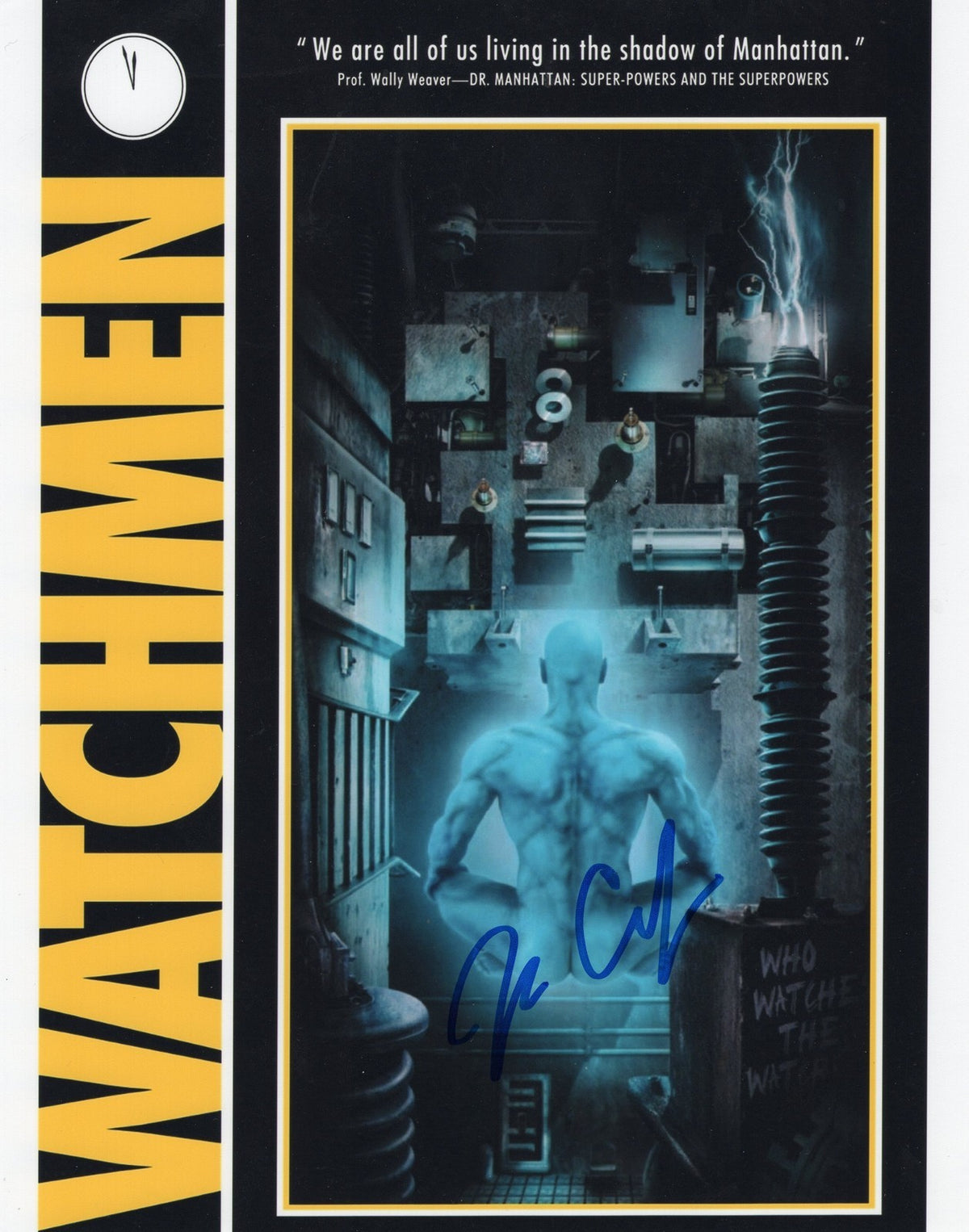 Billy Crudup Signed 8x10 Photo w/COA Watchmen Dr. Manhattan Jon Osterman #3