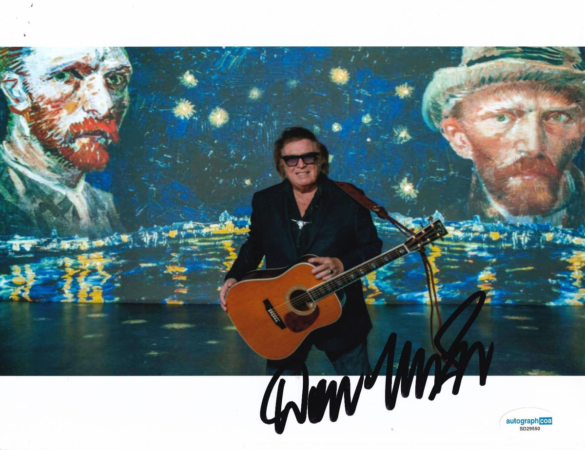 DON MCLEAN signed (AMERICAN PIE) autograph Music Singer 8X10 photo ACOA SD29550