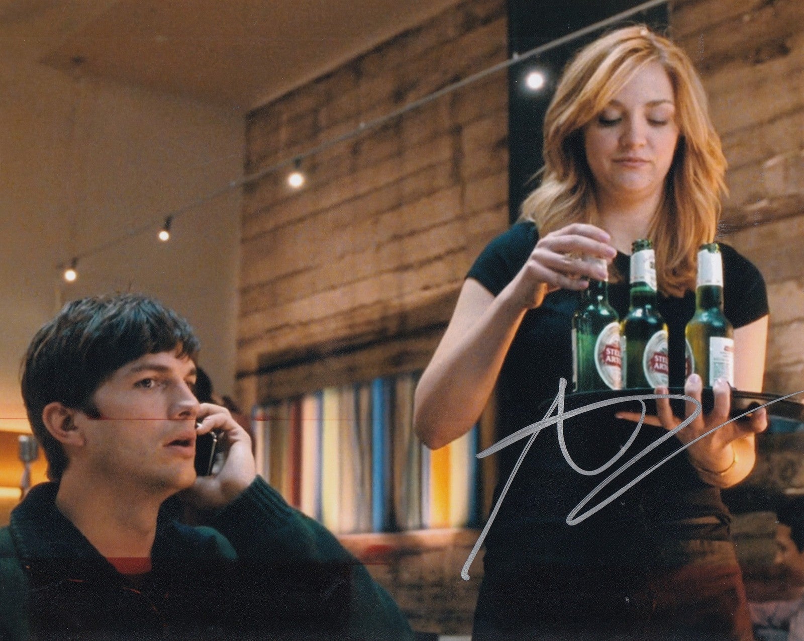 ABBY ELLIOTT signed (NO STRINGS ATTACHED) SNL Actress *JOY* 8X10 photo W/COA