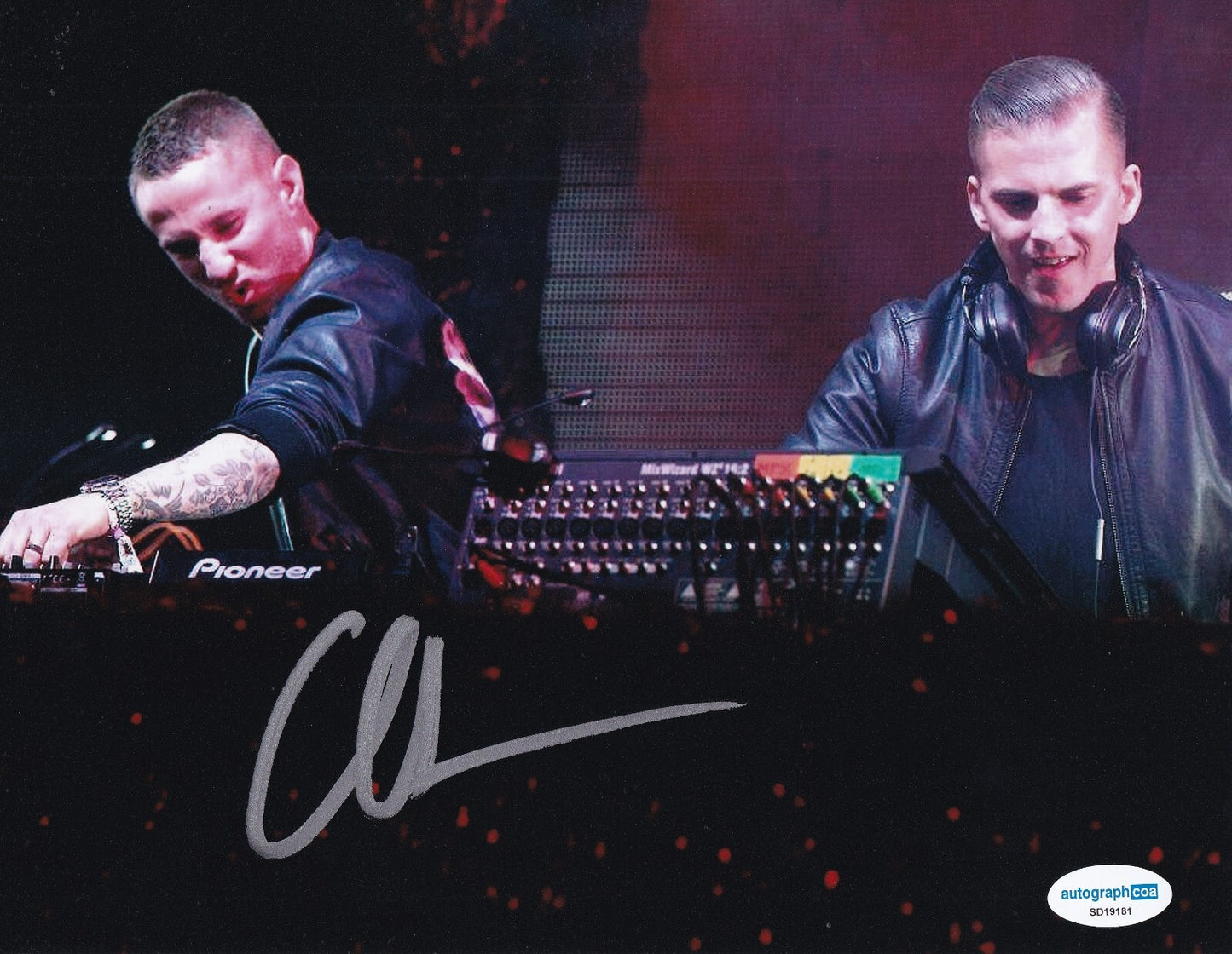 CHRISTIAN KARLSSON signed (GALANTIS) EDM MUSIC DJ 8X10 photo ACOA SD19181
