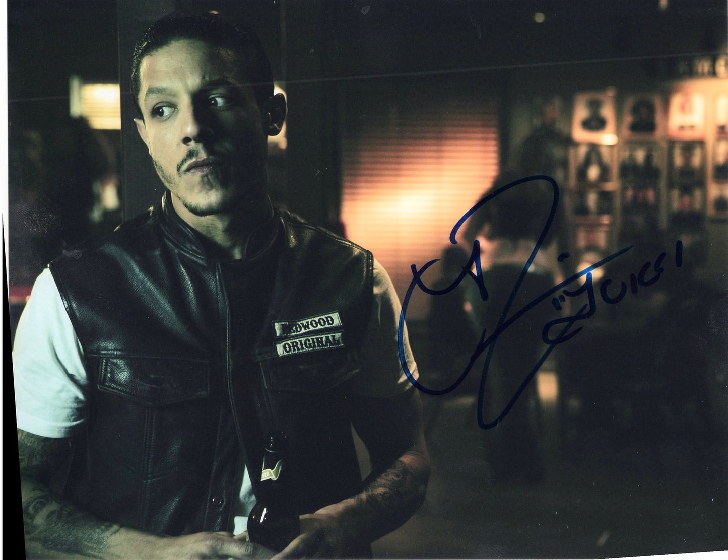 Theo Rossi Sons of Anarchy TV Show Juice Signed 8x10 Photo w/COA #3