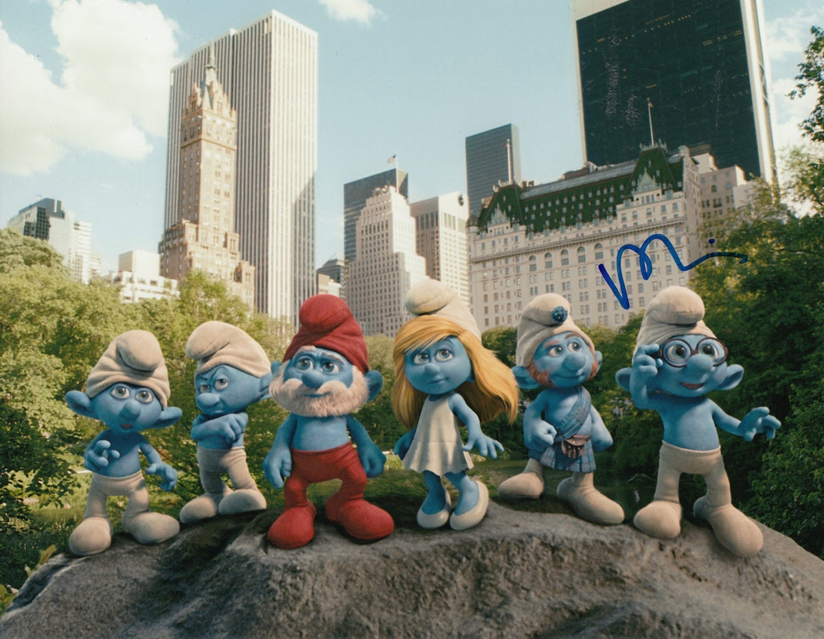 FRED ARMISEN signed *THE SMURFS* Brainy Smurf movie 8X10 photo W/COA