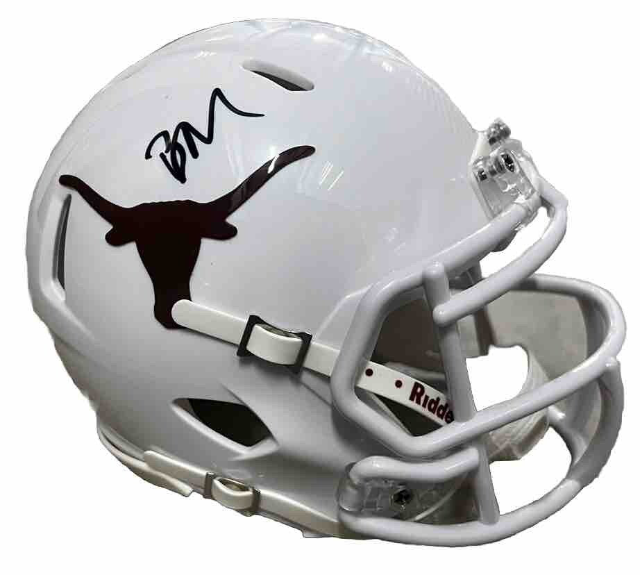 Byron Murphy III signed (Texas Longhorns) Mini helmet BECKETT BM02863