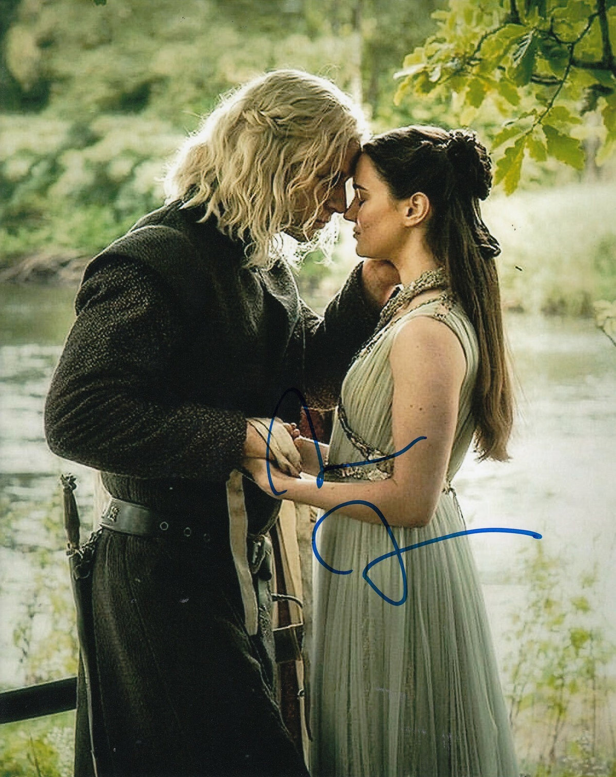AISLING FRANCIOSI signed (GAME OF THRONES) GOT 8X10 photo *Lyanna Stark* W/COA D