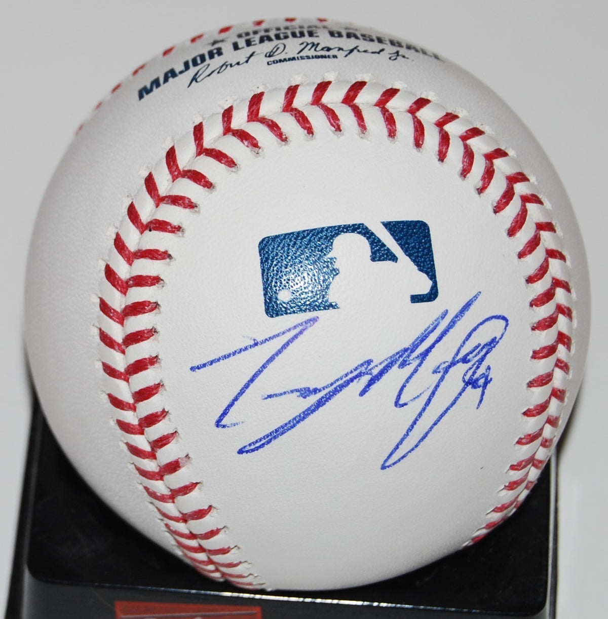 TROY MONTGOMERY signed (LOS ANGELES ANGELS) Official Major League baseball W/COA