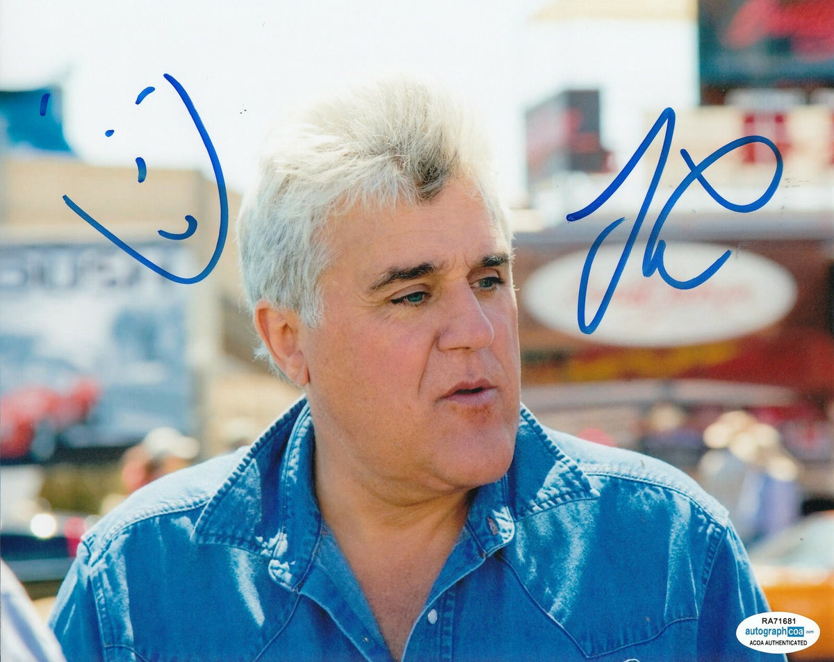JAY LENO signed (THE TONIGHT SHOW) 8x10 photo autographed ACOA Authentic #2