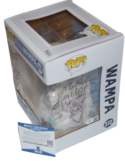 HOWIE WEED signed (STAR WARS) WAMPA 6" Funko Pop #372 BECKETT BAS BB977231