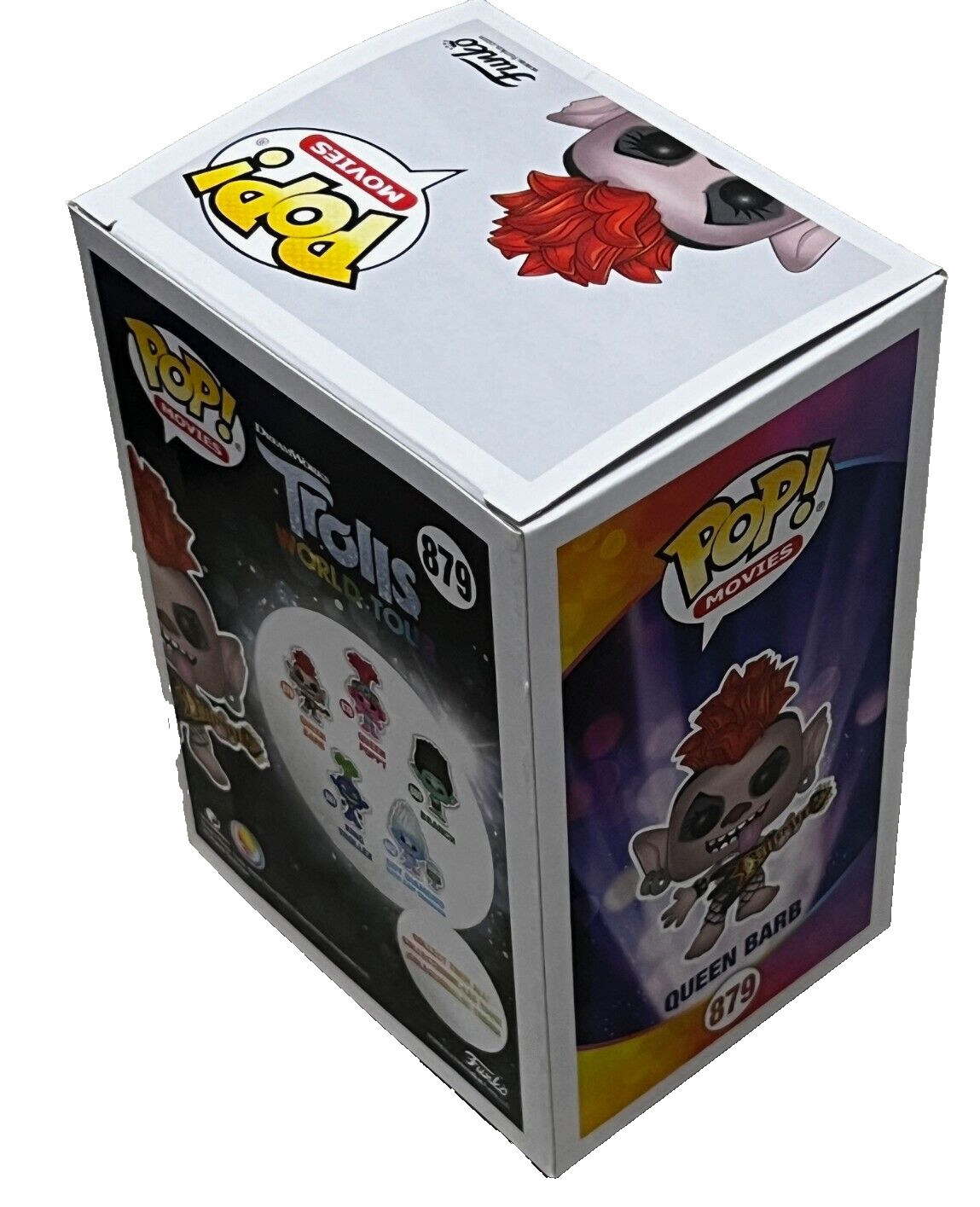 RACHEL BLOOM signed (TROLLS WORLD TOUR) Queen Barb Funko Pop 879 BECKETT BP09617