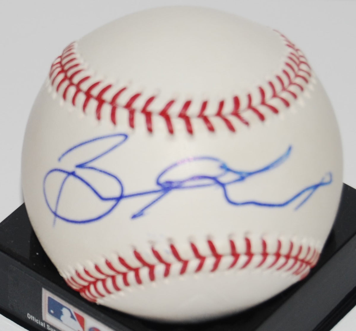 BRAD LINCOLN signed OML baseball *BLUE JAYS* autographed W/COA (PIRATES)
