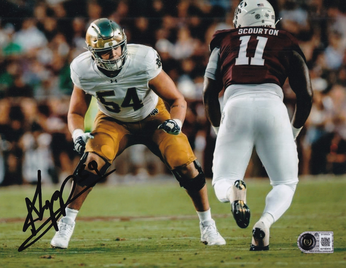 ANTHONIE KNAPP signed (NOTRE DAME FIGHTING IRISH) 8X10 photo BECKETT BY085634