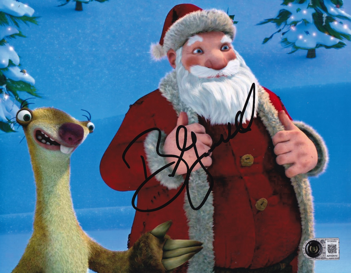 BILLY GARDELL signed (ICE AGE CHRISTMAS) Santa 8X10 photo BECKETT BY085652