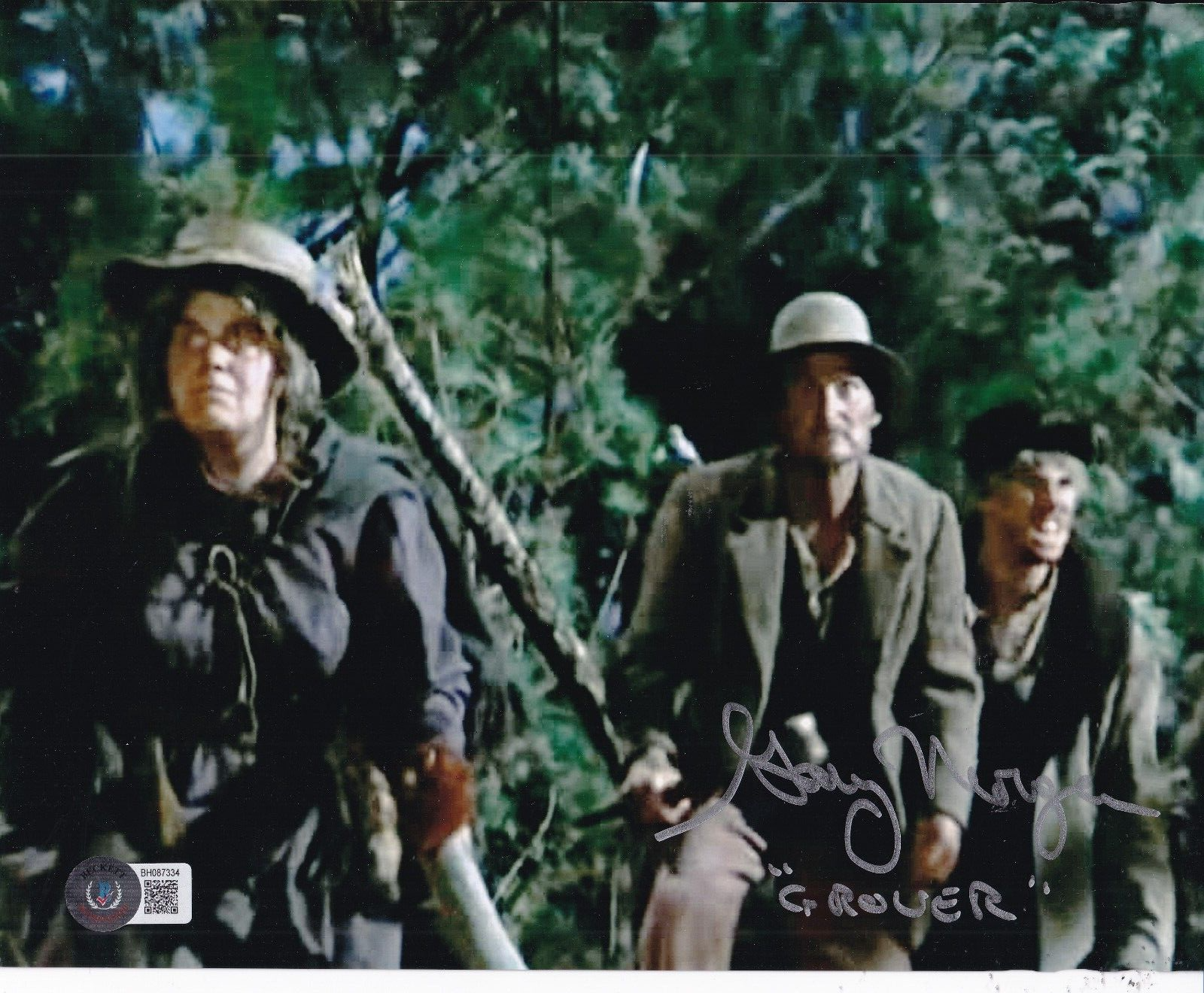 GARY MORGAN signed (PETE'S DRAGON) Grover Movie 8X10 photo BECKETT BAS BH087334