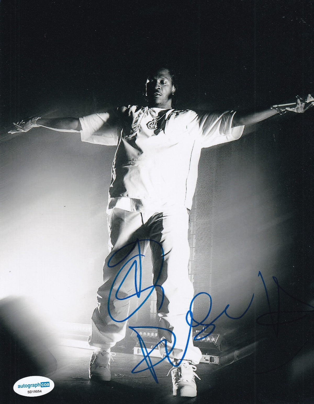 PUSHA T signed (RUNAWAY) Music Rapper Singer autographed 8x10 photo ACOA SD19054