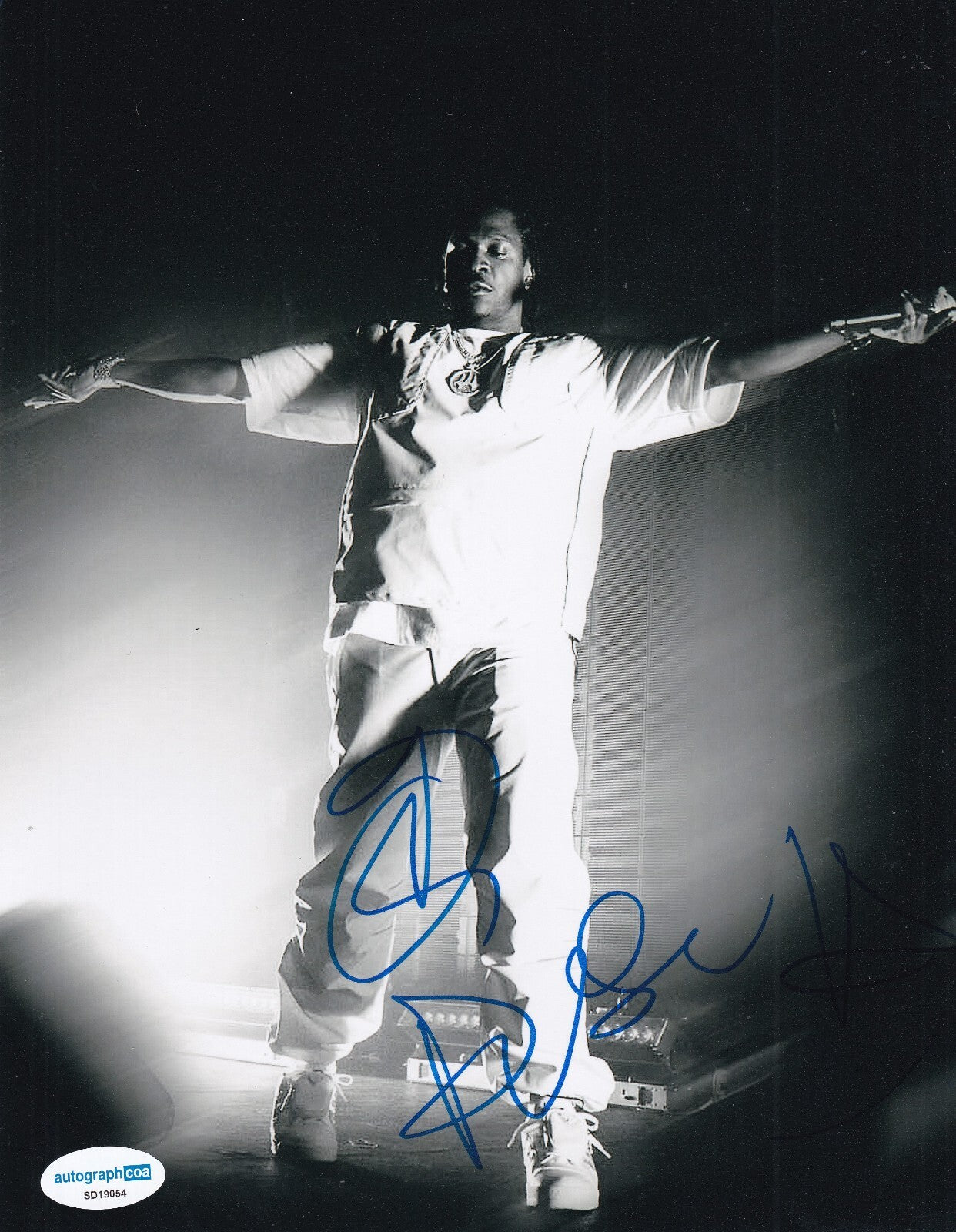 PUSHA T signed (RUNAWAY) Music Rapper Singer autographed 8x10 photo ACOA SD19054