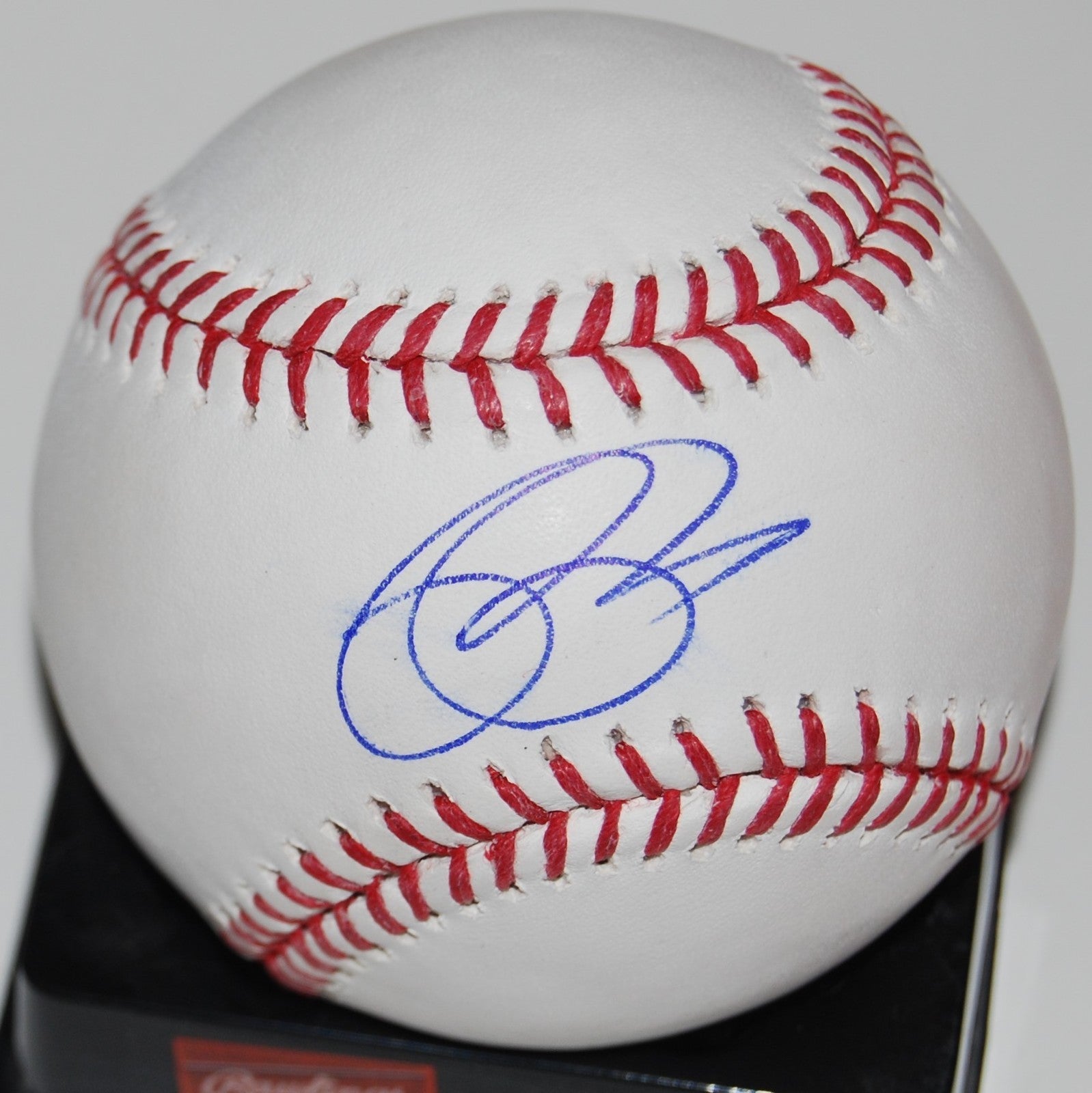 BOBBY BRADLEY signed Official Major League baseball (CLEVELAND INDIANS) W/COA