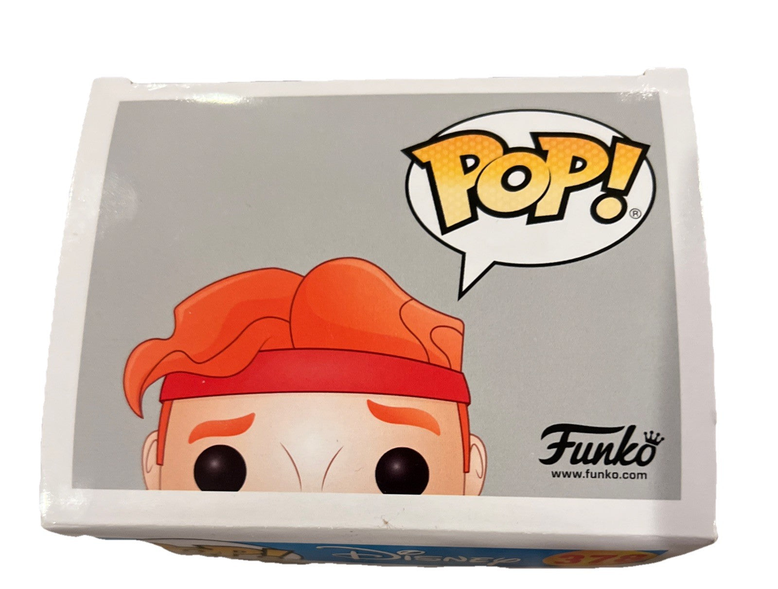 TATE DONOVAN signed (Disney) Hercules Funko Pop #378 Beckett BAS BT781578