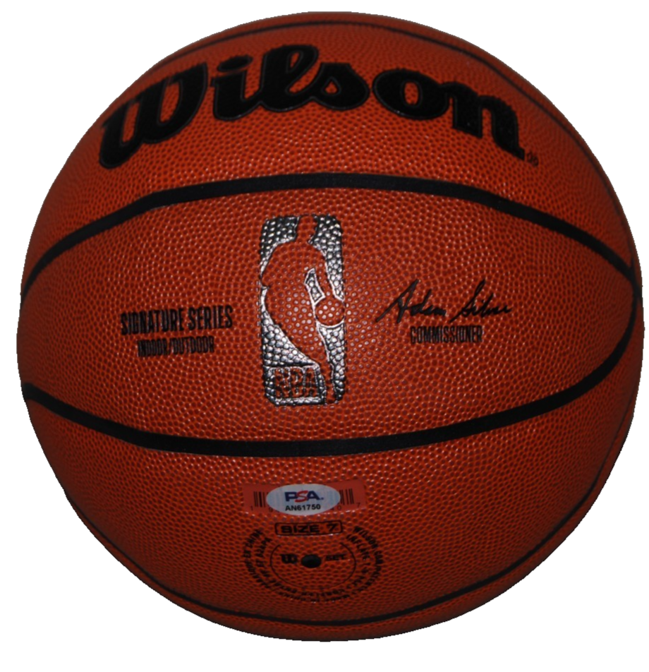 ALEX RODRIGUEZ signed (MINNESOTA TIMBERWOLVES) Owner NBA ball PSA/DNA AN61750