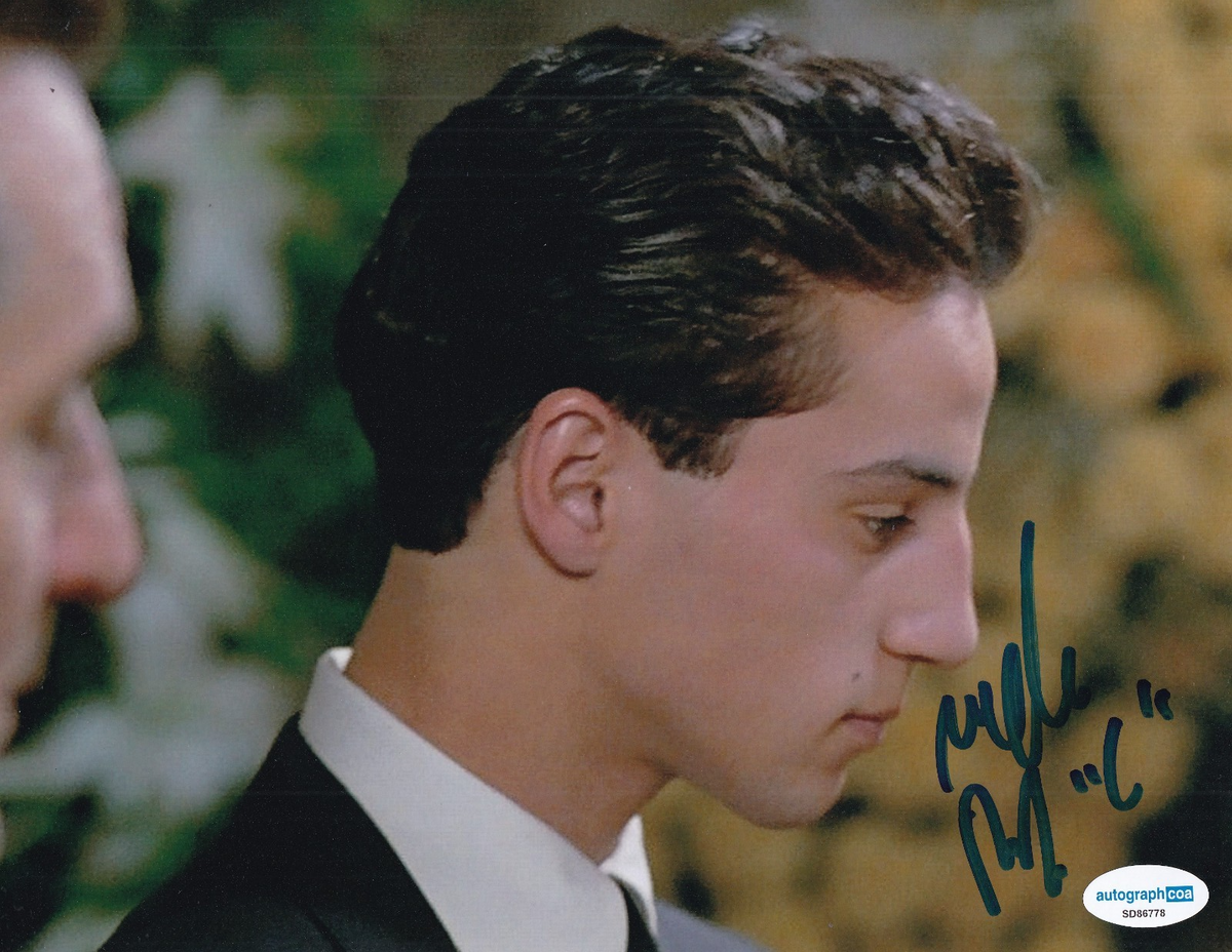 LILO BRANCATO signed (A BRONX TALE) Movie Calogero 8X10 photo ACOA SD86778