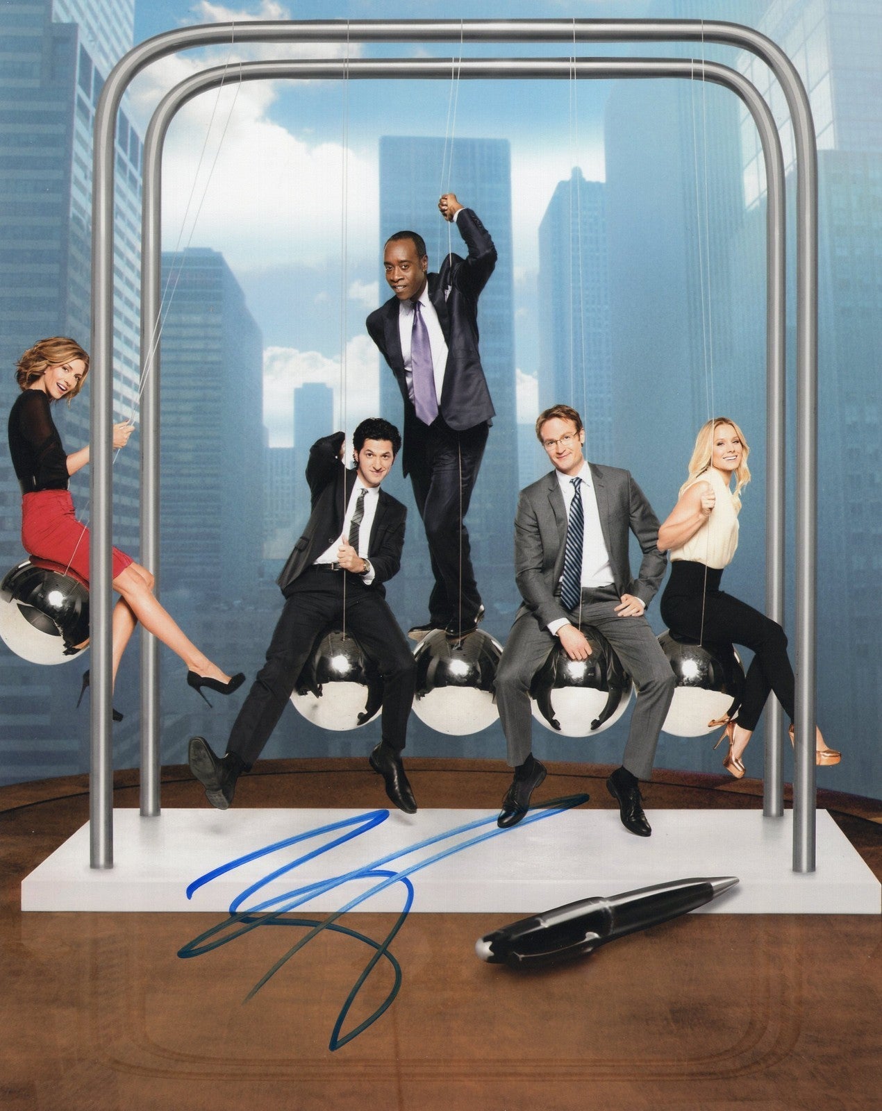 Ben Schwartz signed House of Lies TV Show 8x10 Photo w/COA Clyde Oberholt