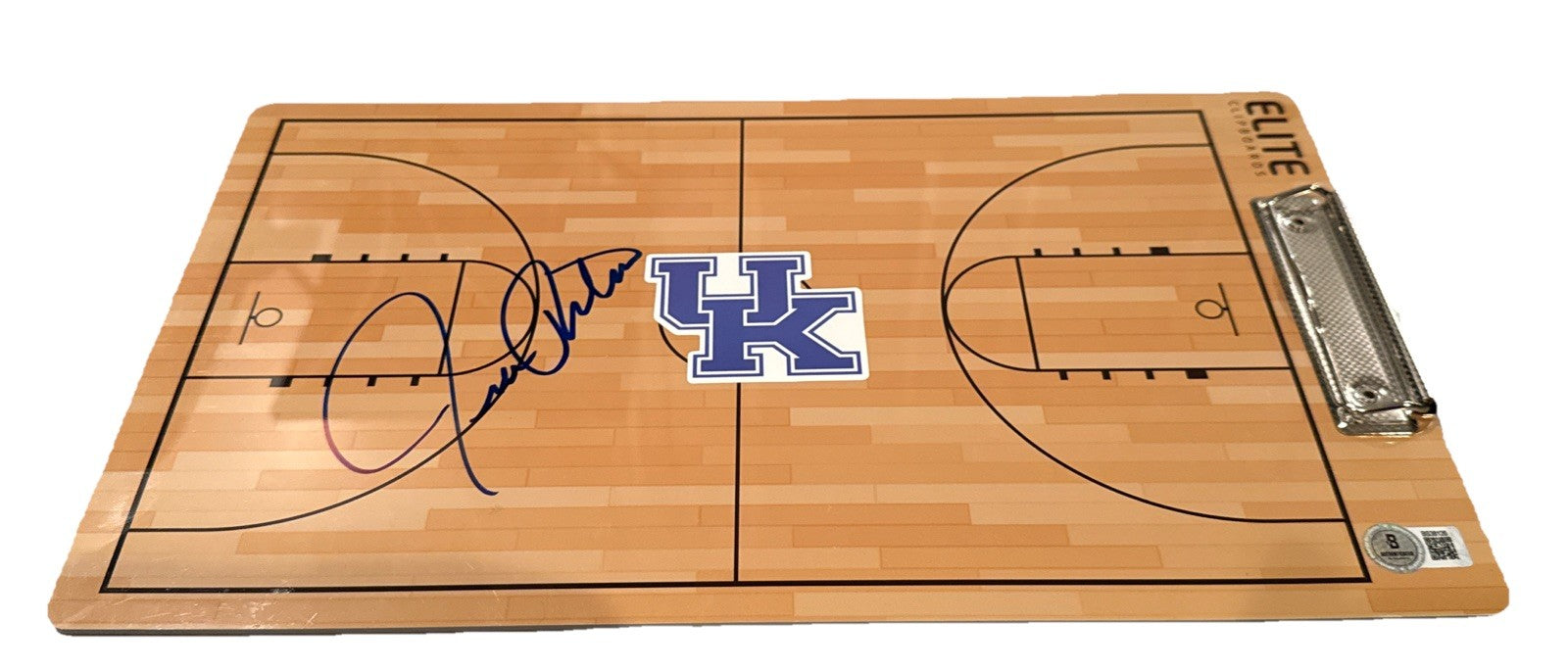 RICK PITINO signed (Kentucky Wildcats) Elite Coaches clipboard BECKETT BS38126