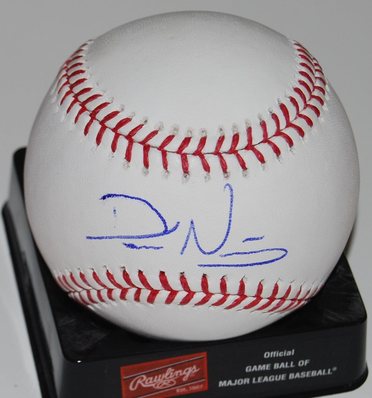 DOM NUNEZ signed Official Major League baseball (COLORADO ROCKIES) W/COA