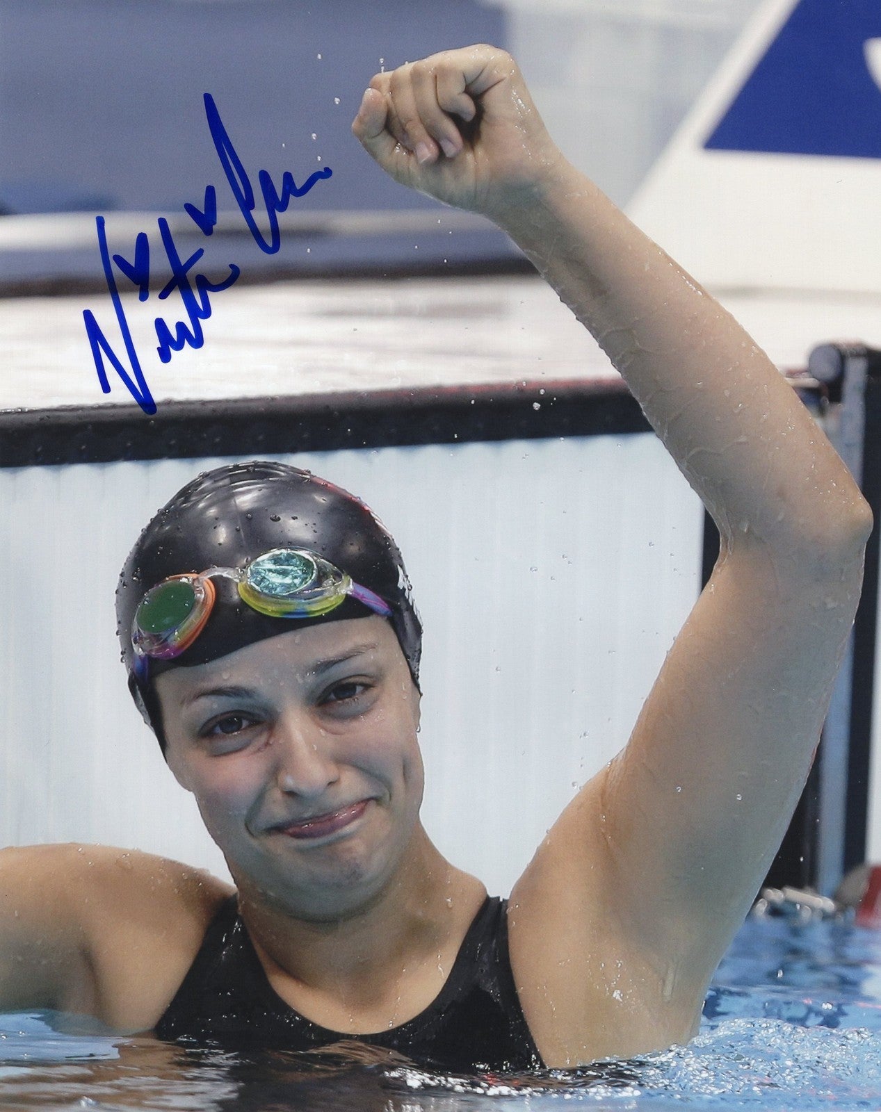 Victoria Arlen signed 8x10 Photo w/COA USA Paralympic Gold Medal Winner USA #2