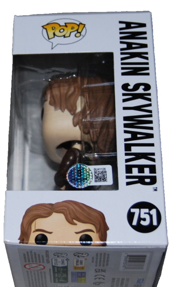 HAYDEN CHRISTENSEN signed (STAR WARS) #571 Anakin Funko Pop BECKETT BU41128