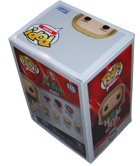 MATT RIDDLE signed (WWE) WRESLTING autographed #115 Funko Pop PSA/DNA AN10023