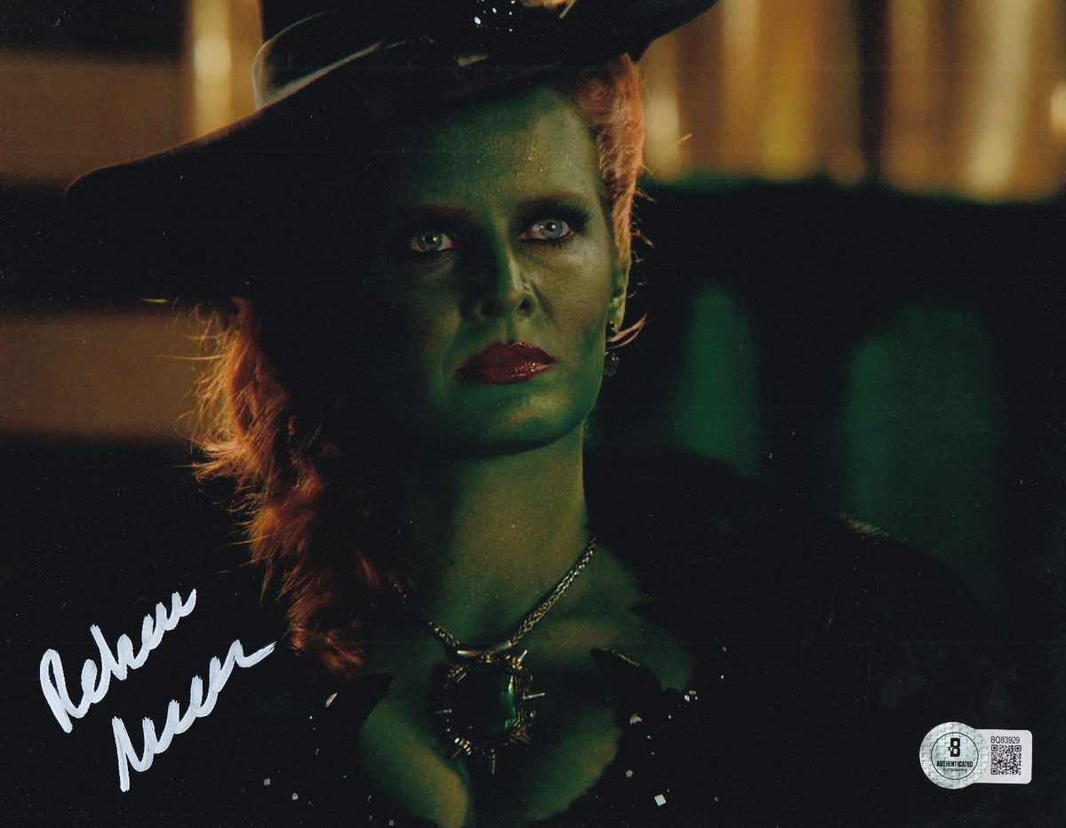 REBECCA MADER signed (ONCE UPON A TIME) Zelena 8X10 photo BECKETT BAS BQ83929