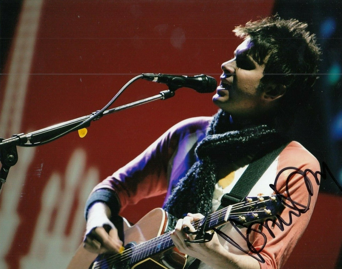 HOWIE DAY signed (COLLIDE) Music Singer 8X10 photo *Longest Night* W/COA #4