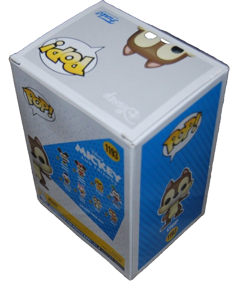 JOHN MULANEY signed (CHIP & DALE) Mickey #1193 Disney Funko Pop PSA/DNA AN41424