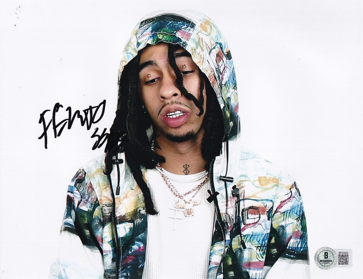 ROBB BANK$ signed (DO THE MOST) Music rapper 8X10 photo BECKETT BP30920
