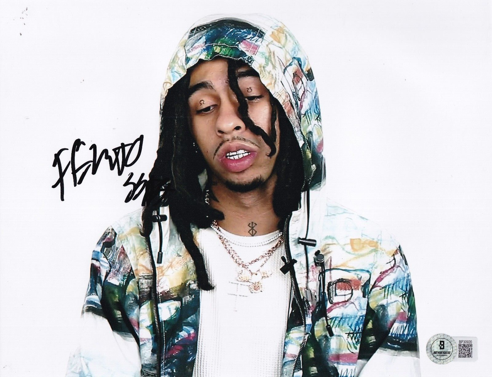 ROBB BANK$ signed (DO THE MOST) Music rapper 8X10 photo BECKETT BP30920